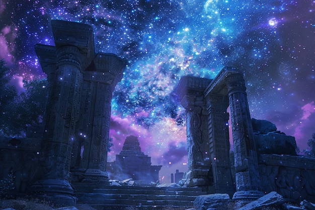 a building with a lot of stars on it