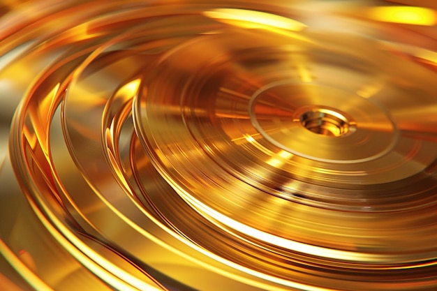 a close up of a circular object