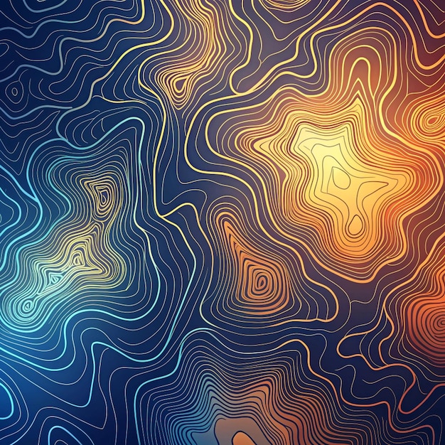 a colorful abstract image of a psychedelic pattern