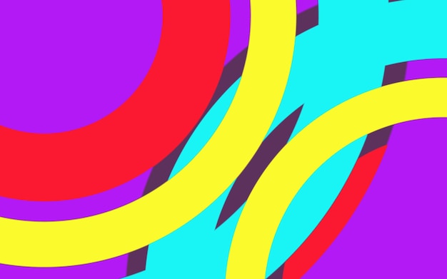 A colorful background with a circle that says'the word'on it '