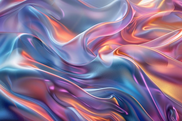 a colorful image of a purple and orange colored liquid