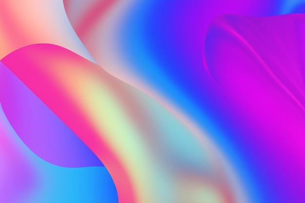 a colorful image of a series of circles with a white background