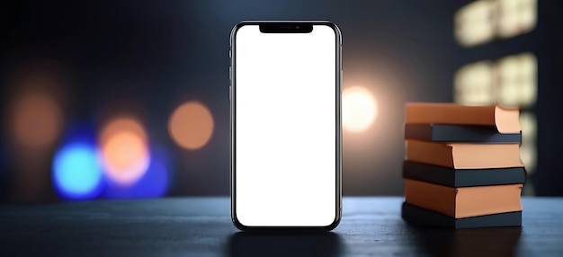 a phone with a white screen that says quot iphone quot