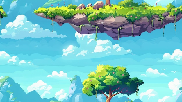 a picture of a tree with a house on it