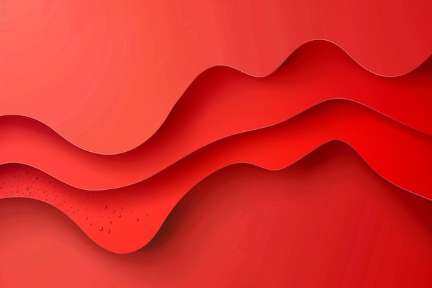 a red wave with a red line that says  the word  on it