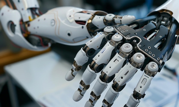 a robot with a robot on the back of it