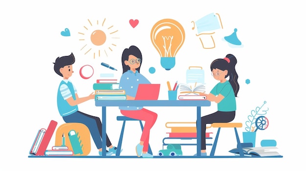 A school teacher collaborates with parents to support students39 educational journeys