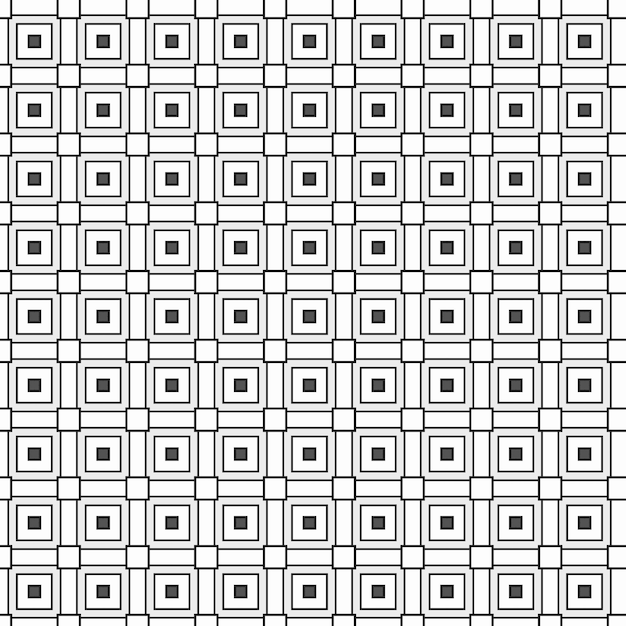 A seamless pattern of squares and squares.