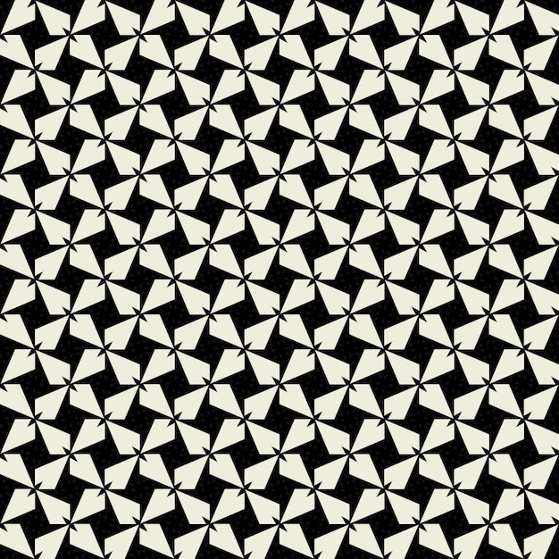 A seamless pattern with triangles.