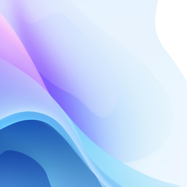 a white blue blue background with white waves in the style of rounded shapes