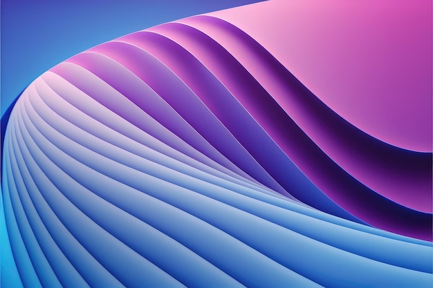 abstract art of wave blue and pink in pastel color pattern