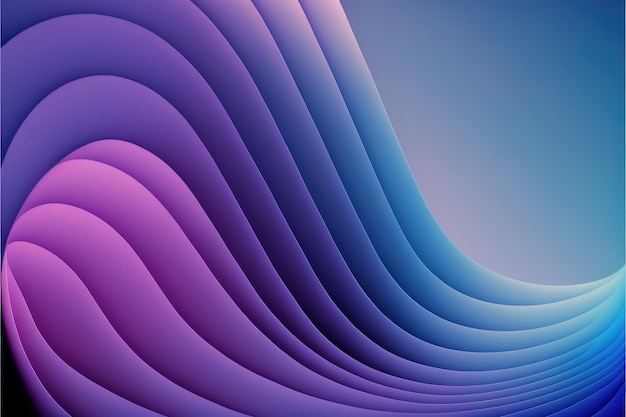 abstract art of wave blue and pink in pastel color pattern