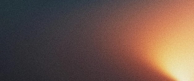 Abstract background brown orange glowing grainy color gradient shape black backdrop banner poster header design noise texture effect