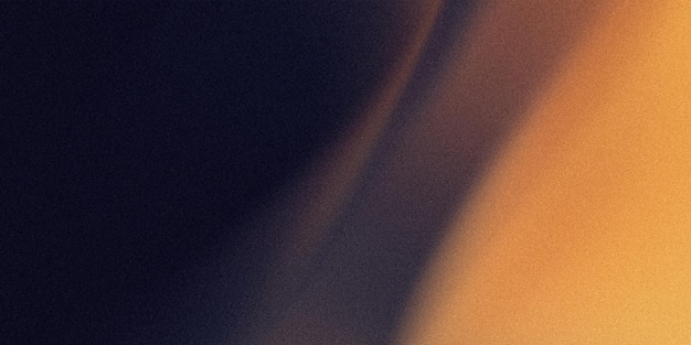 Abstract background featuring a gradient of dark blue to orange with blurred edges and soft light
