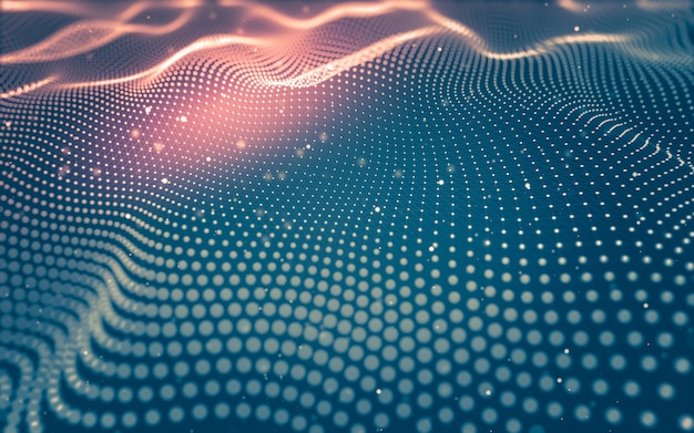 abstract background. molecules technology with polygonal shapes, connecting dots and lines