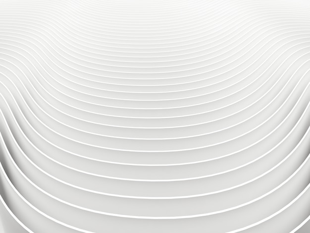 abstract background white 3d render