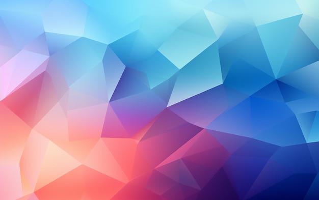 abstract background with low poly design