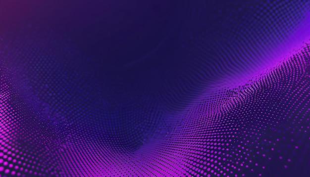 Abstract Background with Purple Gradient and Halftone Dot Pattern