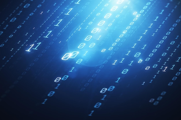 abstract binary code wallpaper