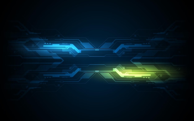 abstract circuit hi tech pattern technology innovation frame concept background