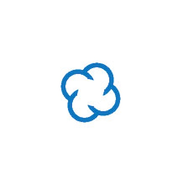 Abstract Cloud Network Logo