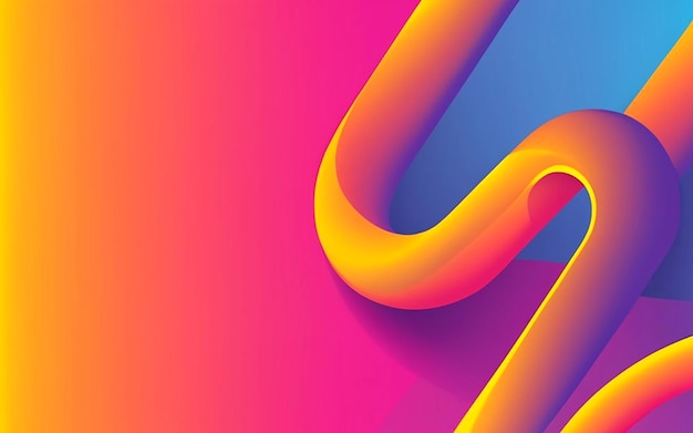 abstract colorful gradient backgrounds AI_Generated