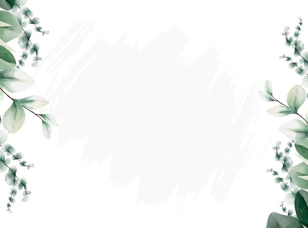 Abstract Colourful Background with Flowers and Leaves