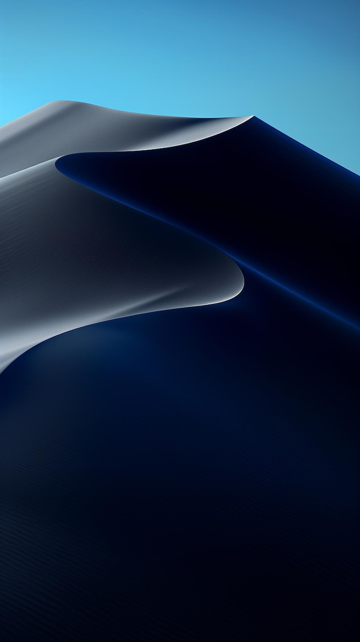 Bild abstract desert blue wave background