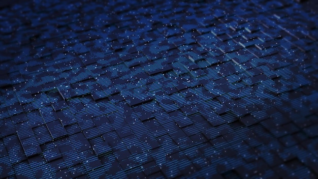 abstract digital circuit board surface