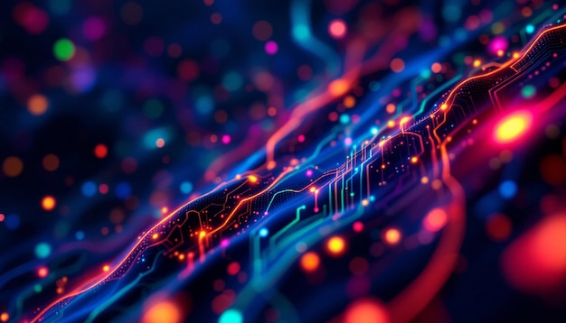 Abstract Digital Network