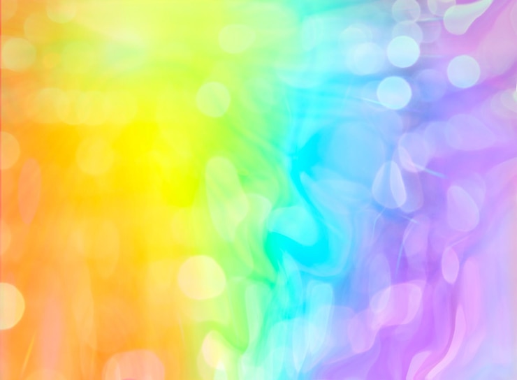 Bild abstract fantastic rainbow background with highlights