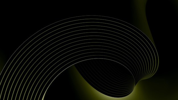 Abstract Fog Background Design HD Warm Acid Yellow Color