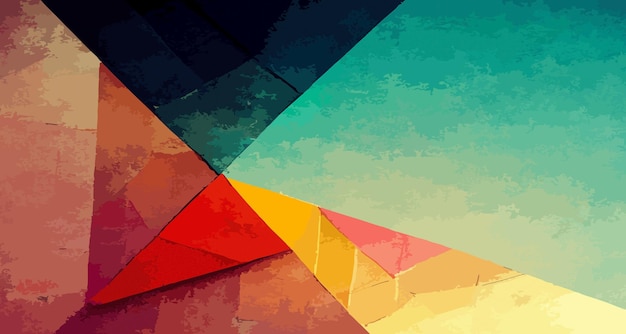 Abstract geometric background colorful geometric illustration