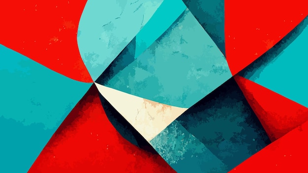 Abstract geometric background colorful geometric illustration