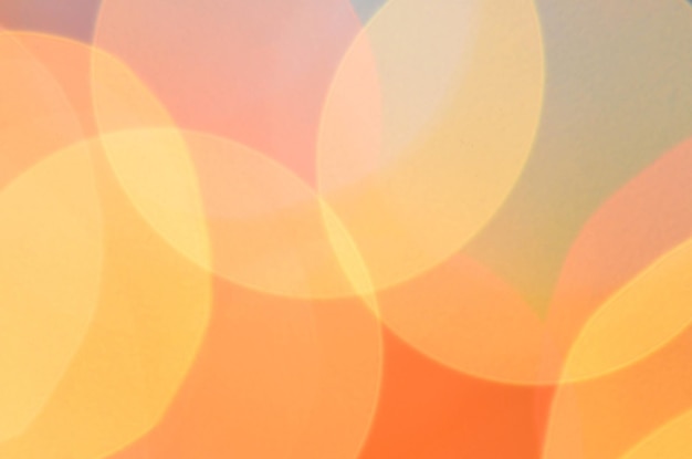 Abstract golden sparkles or glitter Defocused bokeh gold circles Christmas gold garland lights