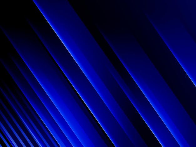 Abstract gradient blue background with stripes