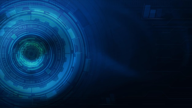 Abstract Hi-tech colorful background