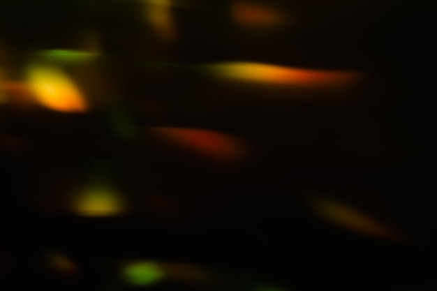 abstract lens flare on background defocused bokeh lights festive glowing circles design