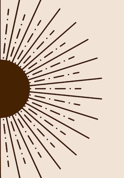 abstract midcentury art illustration