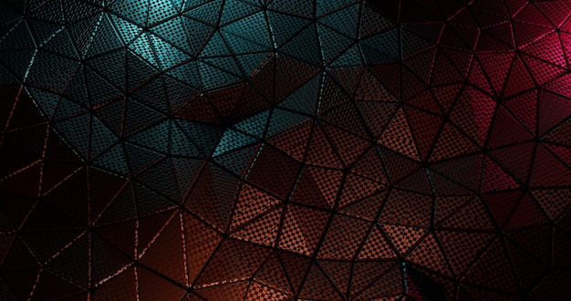 Abstract modern pattern textured background design.Geometric abstract background with hexagons. Honeycomb, science and technology design. Futuristic abstract blend 3D,Copy space mock up flat lay