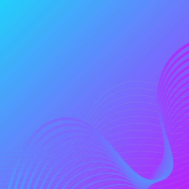 Abstract modern square background with spiral stripes with empty top blue purple pink gradient Post