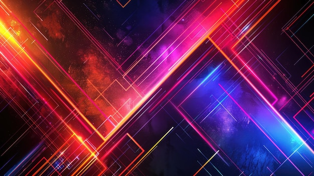 abstract neon futuristic background wallpaper