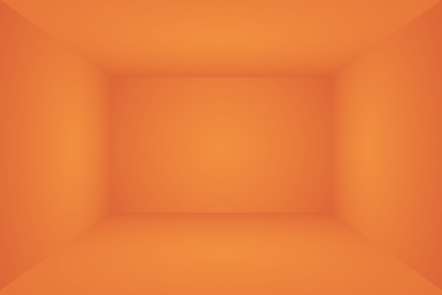 Abstract Orange background layout design,studio,room