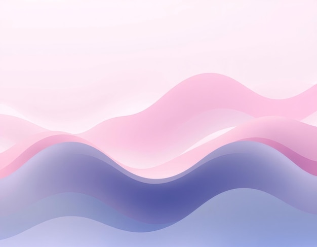 abstract pink and blue wave background