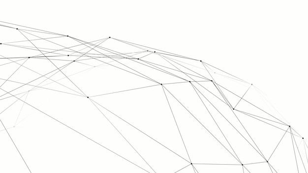 Abstract plexus background network concept