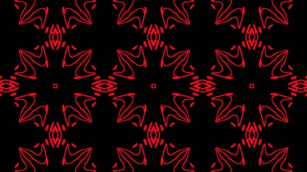 Abstract red geometric seamless pattern background Premium Photo