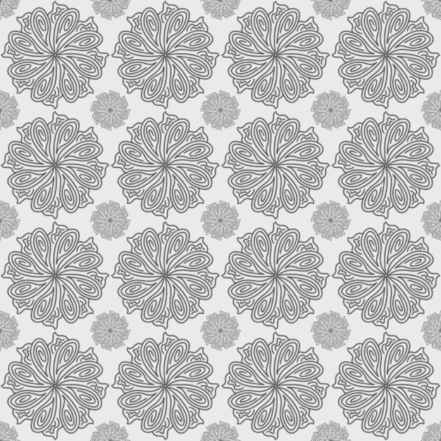 abstract seamless pattern floral background