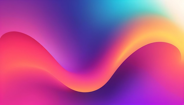 Abstract Shape Blur Gradient Background