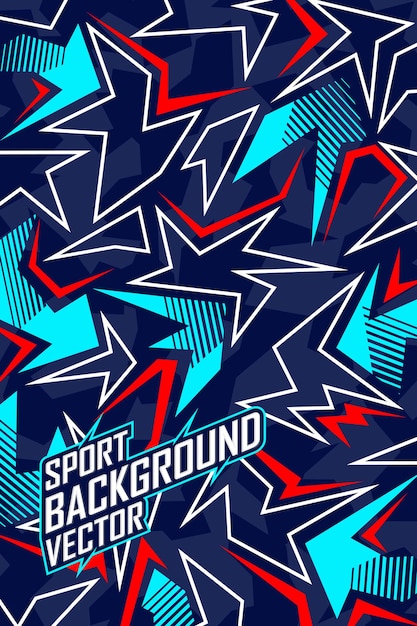 Abstract sport background pattern