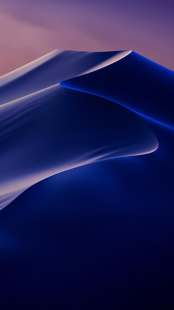 Bild abstract the dark blue desert background